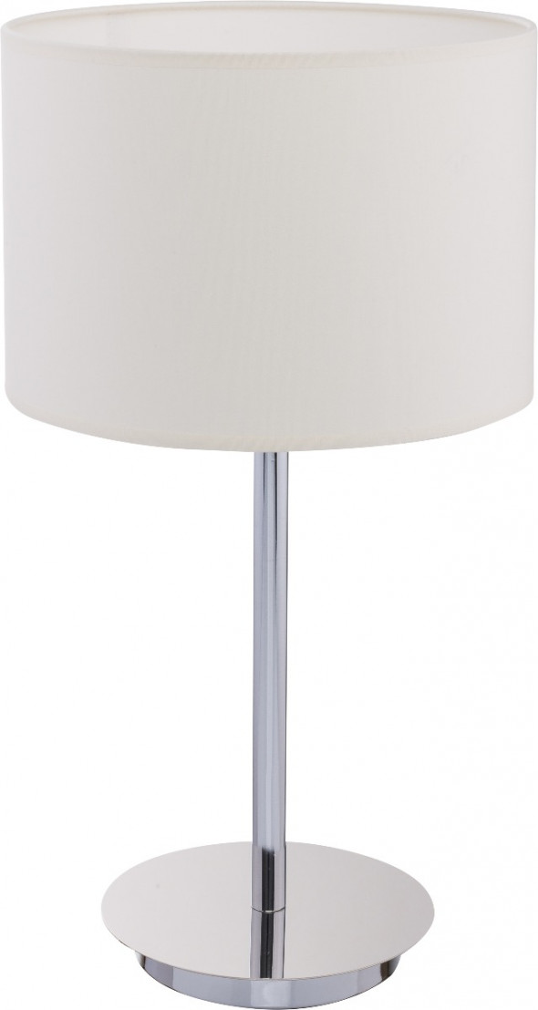 Nowodvorski Lighting Hotel Ecru 8982 1x60W Lampa stołowa biurkowa kremowa chrom