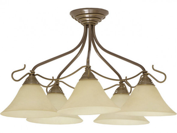 Nowodvorski Victoria gold V 2998 Lampa oprawa sufitowa plafon 4x60W antyczne złoto