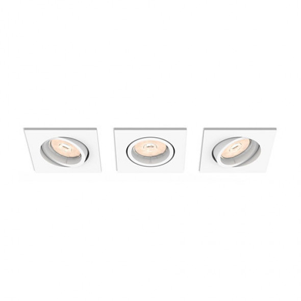 Philips 5019331PN Enneper 3x5,5W Oprawa podtynkowa biały