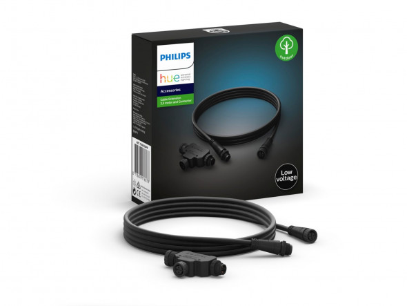 Philips Hue 1748930PN Zewnętrzny kabel przedłużający 2,5 m