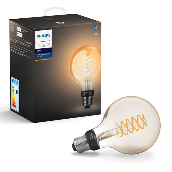Philips Hue Filament Żarówka 7W (40W) E27 Led Ciepła biała barwa 2100K 550lm