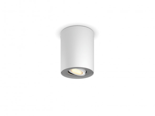 Philips Hue White Ambiance Pillar 1x5W Spot tuba oprawa natynkowa 2200-6500K biały