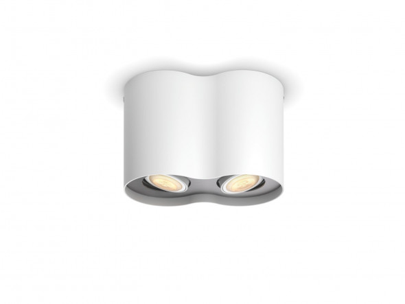 Philips Hue White Ambiance Pillar 2x5W Spot tuba oprawa natynkowa 22006500K biały