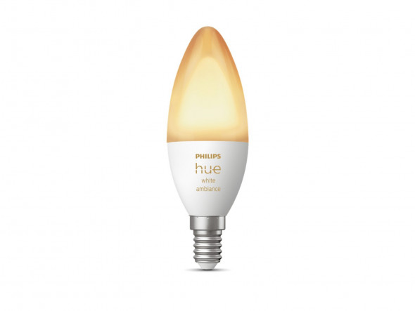Philips Hue White Ambiance Żarówka 4W (25W) E14 LED Ciepłą chłodna barwa 2200K-6500K