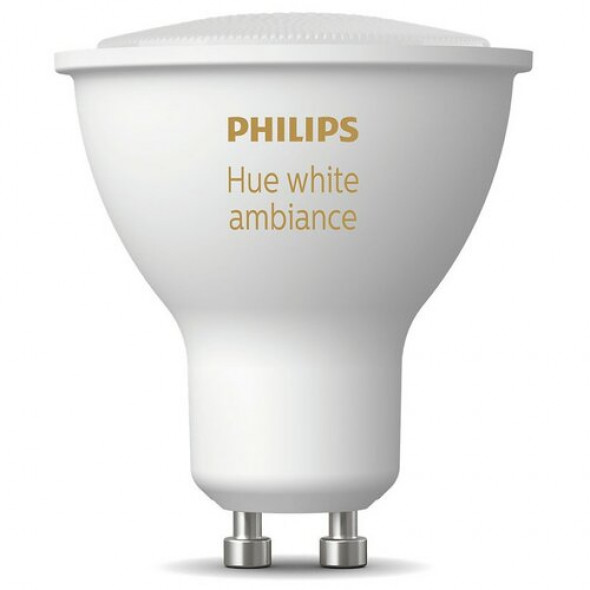 Philips Hue White Żarówka 5W (50W) GU10 LED Ciepła chłodna biała barwa 2200-6500K