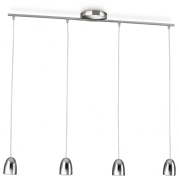 Philips Massive 40922/11/16 Wolga 4x4W Led Lampa wisząca chrom