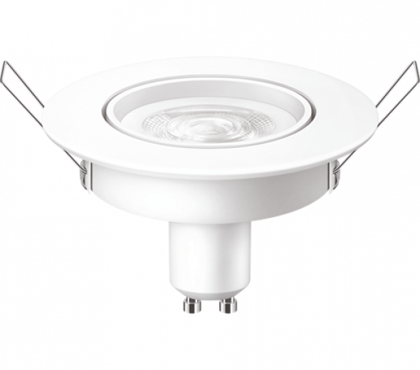 Philips Reflektor punktowy oprawa do zabudowy 3W(35W) Chłodna biała barwa 4000K 250lm biały