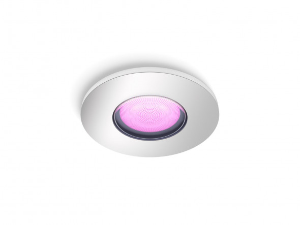 Philips White Color Ambiance Xamento 1x5,7W Oprawa podtynkowa chrom