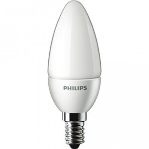 Philips Żarówka CorePro LEDcandle 5,5W (40W) Led E14 Chłodna biała barwa 4000K 520lm