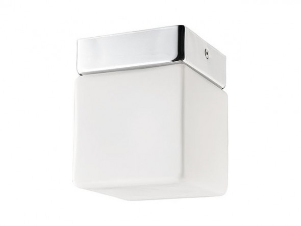 Plafon lampa oprawa sufitowa Nowodvorski Sis 1x40W G9 IP44 biały/chrom 9506