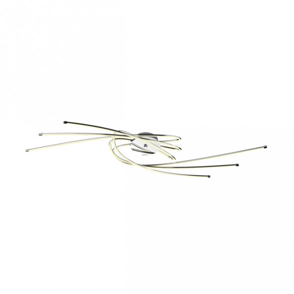 Plafon oprawa sufitowa Zuma Line Merlo 1x68W LED biały/srebrny PL170826-6