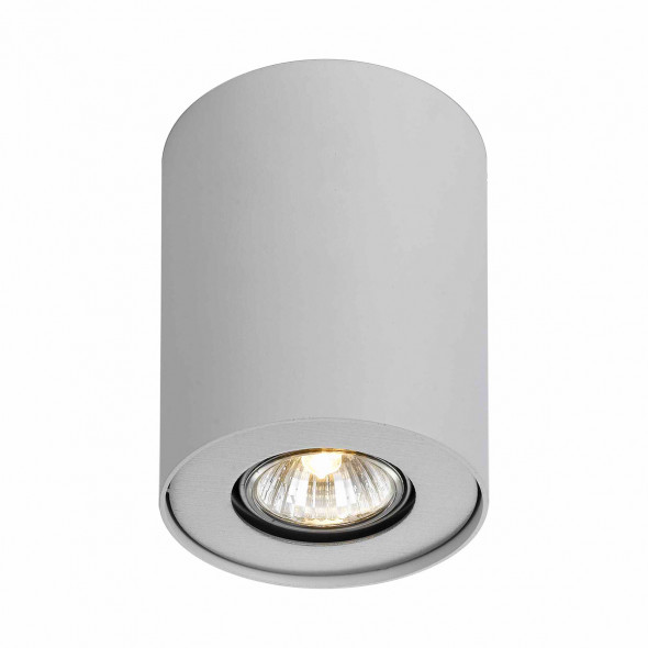 Plafon tuba oprawa sufitowa lampa spot Italux Noma 1x50W GU10 biały CL-110GU10-WH