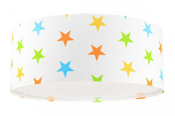 Plafon welurowy Kacper kolorowy tkanina pcv BPS Koncept 090-099-50cm