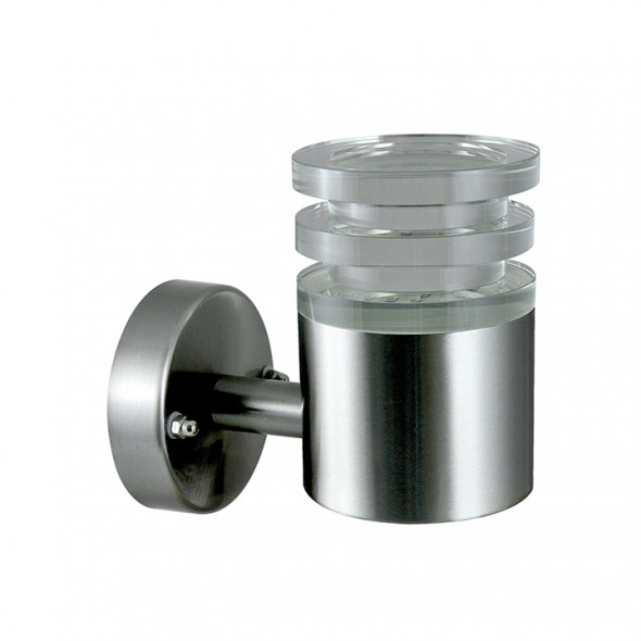 Polux 300492 Crystal 1x6,5W LED Kinkiet srebrny satyna