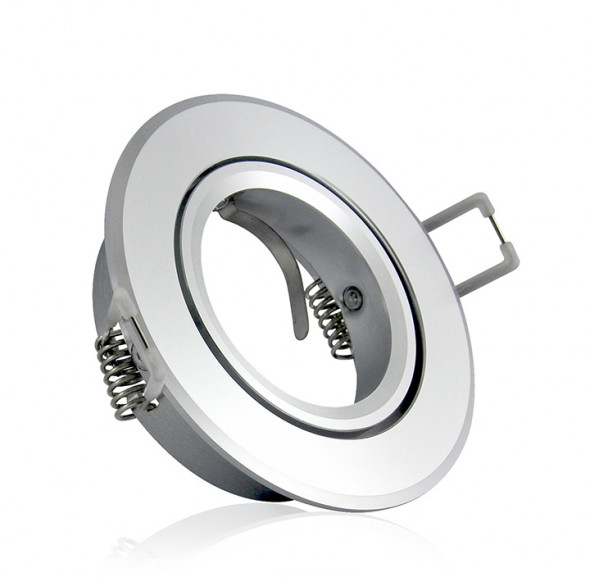 Polux 301543 East Opal Oprawa podtynkowa ruchoma GU10 srebrny połysk