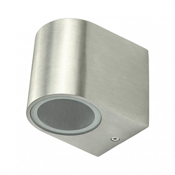 Polux 304575 Boston 1x10W Kinkiet zewnętrzny srebrny