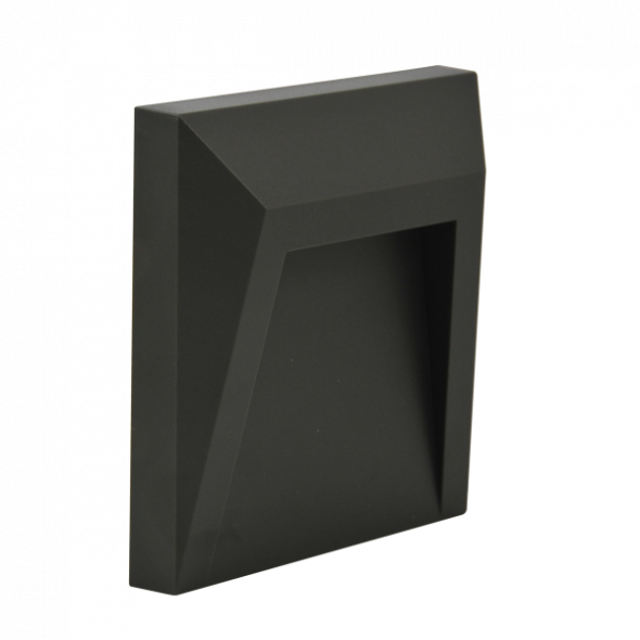 Polux 309266 Holden 1,5W Oprawa schodowa natynkowa 4000K 110lm grafitowy