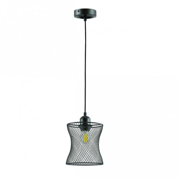 Polux 312518 Haslo 1x20W Lampa wisząca czarna