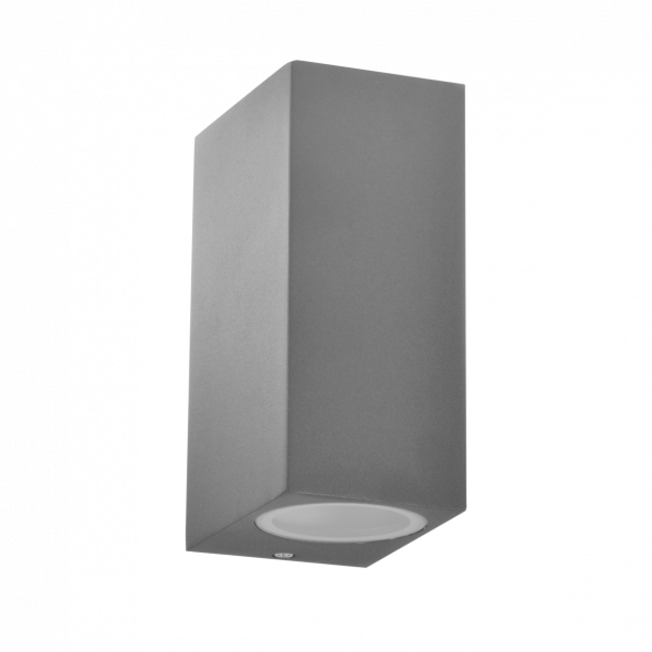 Polux 313324 Boston 2x10W Kinkiet zewnętrzny grafit