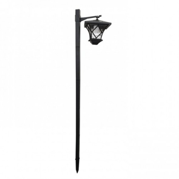 Polux 315342 Artis LED Latarnia solarna czarna