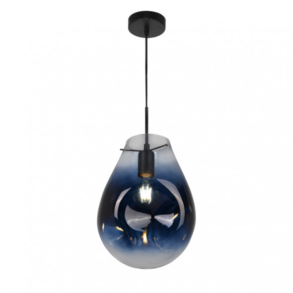 Polux 316257 Kimberly 1x20W Lampa wisząca niebieska
