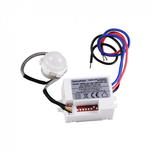 Polux 318794 Czujnik ruchu i zmierzchu z zewnętrznym sensorem ES-P18A