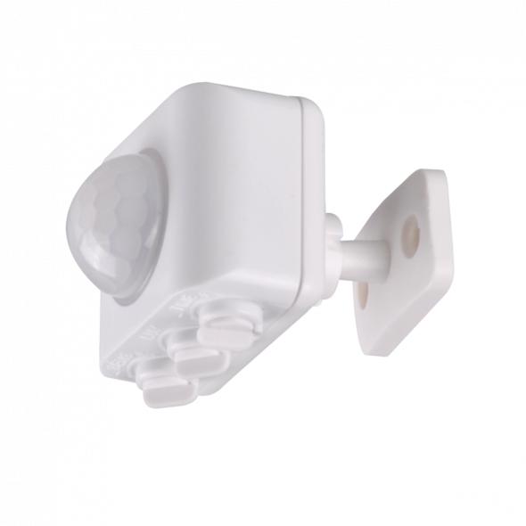 Polux 318817 Czujnik ruchu i zmierzchu mini ścienny z regulacją ES-P21B