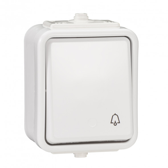Schneider Electric WNT101C01 Cedar Przycisk 1-biegunowy "Dzwonek" natynkowy NT IP44 biały