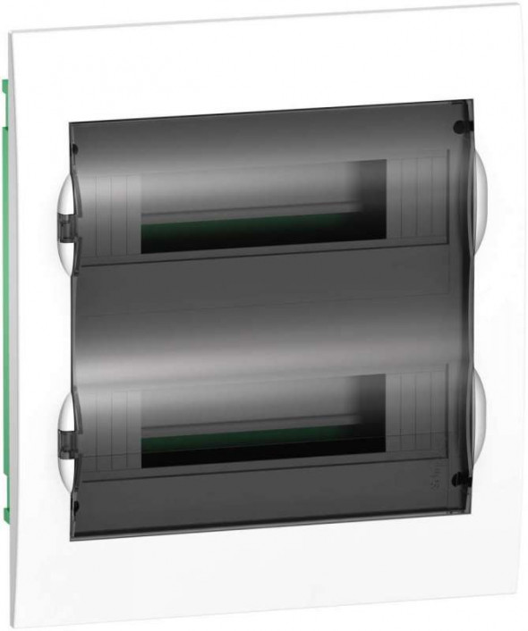 Schneider EZ9E212S2F Rozdzielnica modułowa 2x12 podtynkowa IP40 drzwi transparentne Easy9