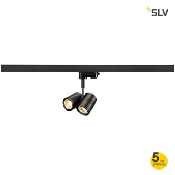 SLV 152230 Bima 2 2x50W Reflektor do szynoprzewodu czarny
