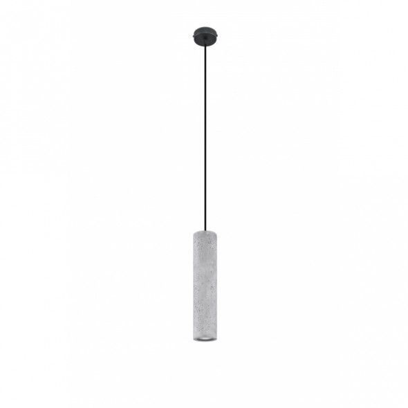 Sollux SL.0653 Luvo 1x40W Lampa wisząca szara