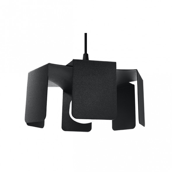 Sollux SL.0667 Tulip 1x60W Lampa wisząca czarna