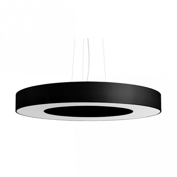 Sollux SL.0754 Saturno 6x60W Lampa wisząca czarny/biały