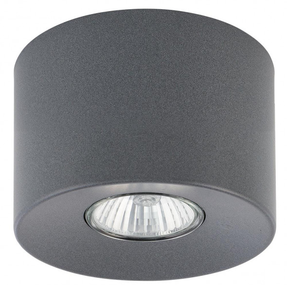 TK Lighting 3235 Orion 1x10W Plafon sufitowy grafitowy