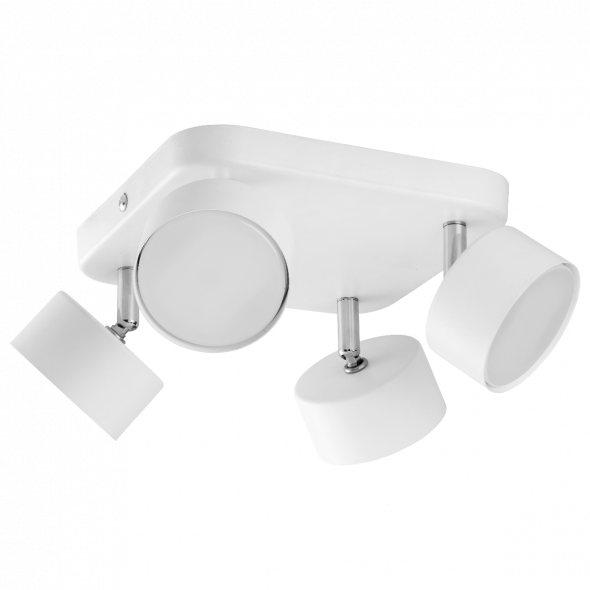 TK Lighting 3397 Clark White 4xGX 53 LED Spot reflektor biały