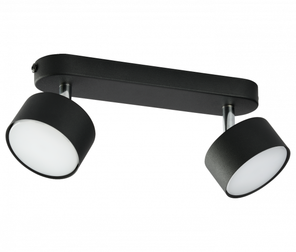 TK Lighting 3403 Black 2xGX 53 LED Spot reflektor czarny