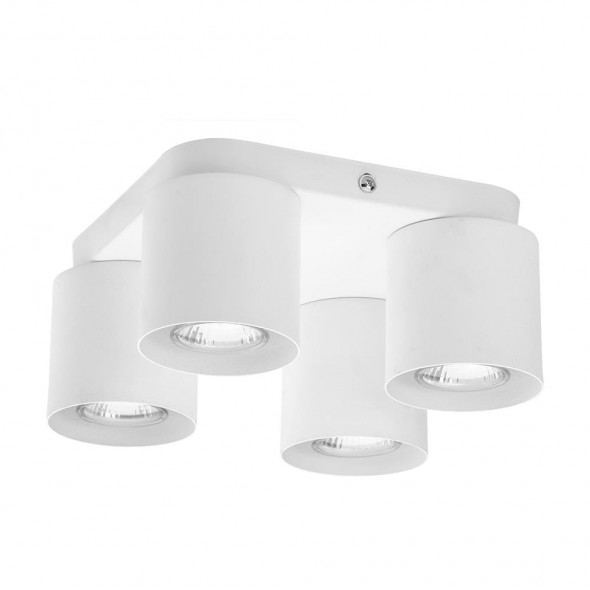 TK Lighting 3408 Vico White 4x10W Plafon sufitowy biały