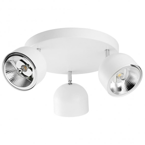 TK Lighting 3418 Altea 3x50W Plafon sufitowy biały