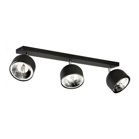 TK Lighting 3421 Altea 3x50W Plafon sufitowy czarny