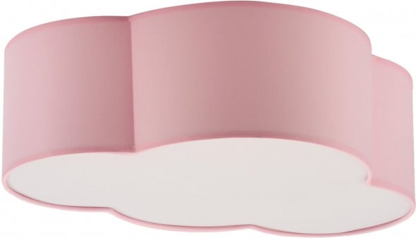 TK Lighting 6075 Cloud Mini Plafon różowy/biały