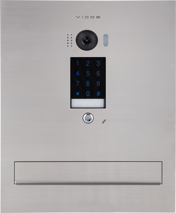 Vidos Skrzynka na listy z wideodomofonem DUO S1401D-SKM