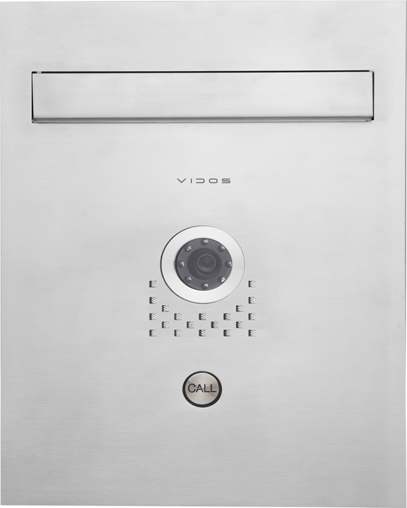 Vidos Skrzynka na listy z wideodomofonem S551-SKP