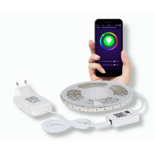 Woox R5093 Inteligentna smart taśma Led 5050 RGB 5M