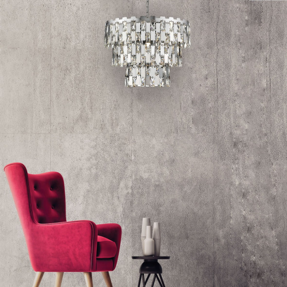 Zuma Line Anzio C0480-07A-B5AC 7x28W Plafon lampa sufitowa chrom