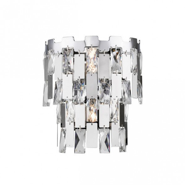 Zuma Line Anzio W0480-02B-B5AC 2x42W Kinkiet lampa ścienna chrom