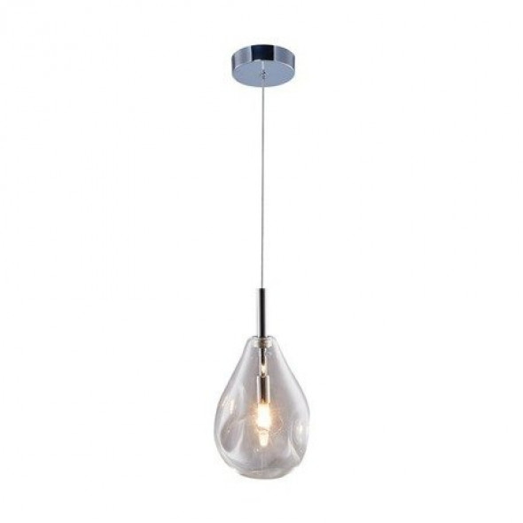 Zuma Line Bastoni MD1921-1-CLEAR lampa wisząca 1x40W G9 chrom
