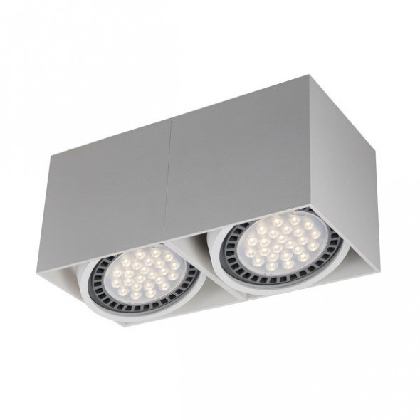 Zuma Line Box 2 ACGU10-116 2x15W Spot plafon lampa sufitowa biała