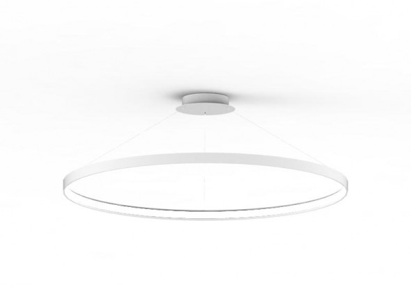 Zuma Line LA0717/1 - WH Circle 110 70W Led Lampa wisząca biały