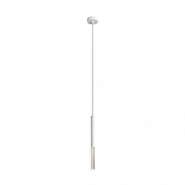 Zuma Line One P0461-01E-S8S8 1x5W Led Lampa wisząca sufitowa biała akryl