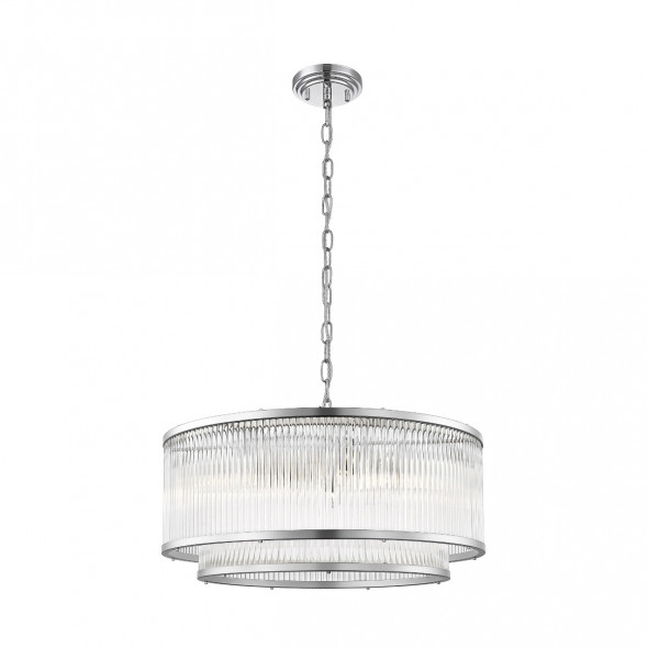 Zuma Line P0528-06H-F4AC Sergio 6x60W Lampa wisząca chrom/szkło